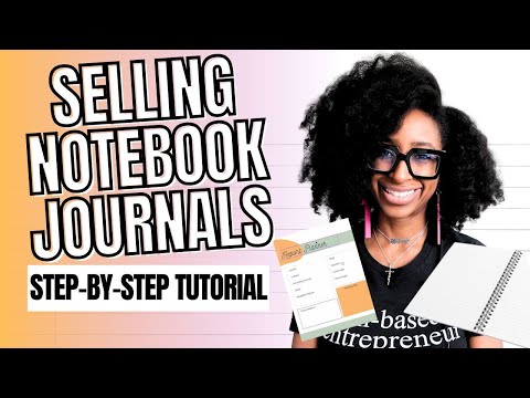 HOW TO SELL BLANK NOTEBOOK JOURNALS WITH CANVA AI (WITHOUT Using Amazon KDP)