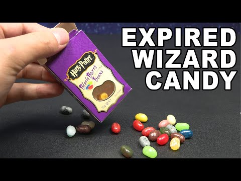 Tasting Expired Harry Potter Wizard Candy