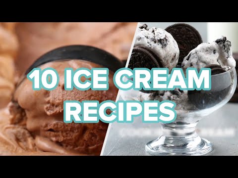 10 Ice Cream Recipes To Keep You Cool All Summer • Tasty