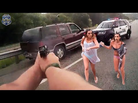 MOST BRUTAL High-Speed Police Chases Caught on Dashcam You Wouldn't Believe if Not Filmed #13