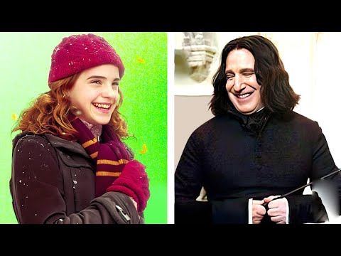 Lustige Momente während der Dreharbeiten zu Harry Potter!