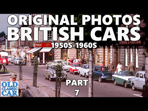 Original Photos of British Cars 1950s - 1960s Part 7 | Classic Morris, Ford, Vauxhall, Lotus etc