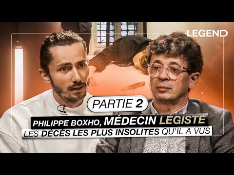 PHILIPPE BOXHO, MÉDECIN LÉGISTE (PARTIE 2) : IL REVIENT SUR LES DÉCÈS LES PLUS INSOLITES QU'IL A VUS