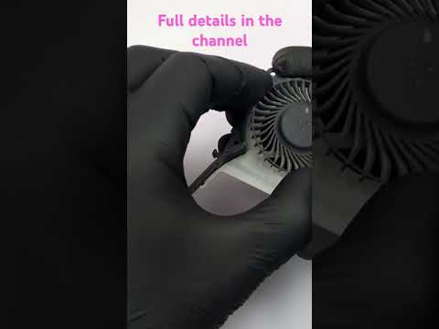 RestoringTruck driver's broken laptop - cooling fan restoration - laptop repair  -#restoration #fix