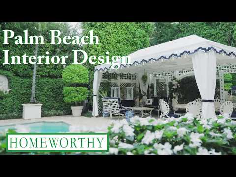 PALM BEACH INTERIOR DESIGN | Inside 3 Beautiful Florida Homes With Lived In Elegance