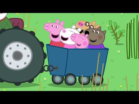 Peppa Pig Goes For A Tractor Ride 🐷 🚜 Playtime With Peppa