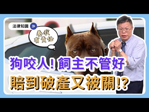猛犬咬人！飼主沒有責任心，賠到破產又被關！？【時事ep.16】