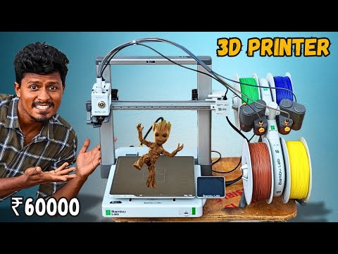 Bambu Lab A1 Combo 3D Printer Unboxing!🔥 Bought a new 3D Printer!💥
