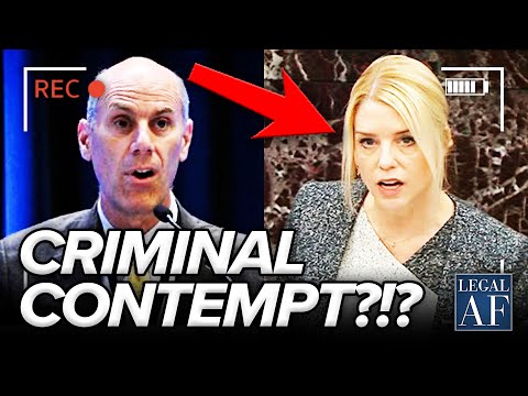 🚨 Trump Admin FACES CRIMINAL CONTEMPT as Trump DIGS IN