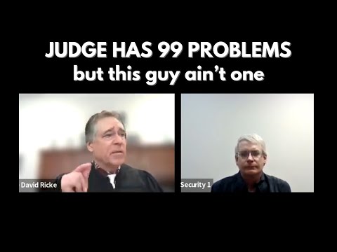 A Defendant Who Does What Judge Ricke Asks (aka The Judicial Unicorn)