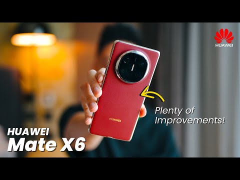HUAWEI Mate X6: Their BEST Foldable Yet? Slimmer, Tougher, MUCH BETTER Cameras, EMUI & AI! 🔥