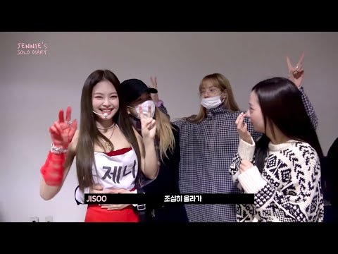 When BLACKPINK Members Come to Inkigayo to Support Jennie SOLO Comeback Stage