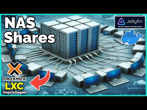 NAS Shares On LXC - Unprivileged - Jellyfin Example