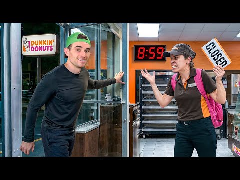 I Tested Places 1 Minute Before Closing