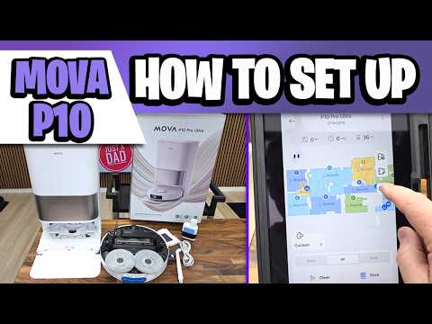 Mova P10 Pro Ultra Robot Vacuum & Mop How To Setup / Unboxing Settings Explained