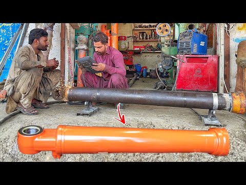 Hydraulic cylinder not working || The mechanic prepared again as before ||