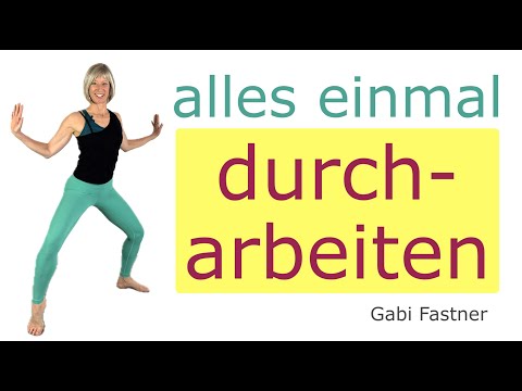 🍍 36 min. alles einmal durcharbeiten | Fullbody - Figur - Workout, fordernde Kursstunde ohne Geräte,