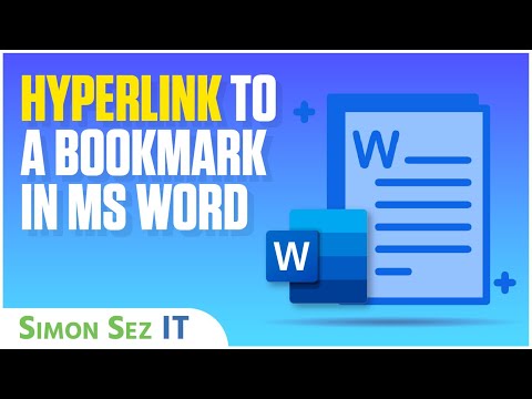 How to Hyperlink to a Bookmark in Microsoft Word