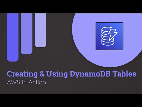 Creating & Configuring DynamoDB Tables | AWS in Action