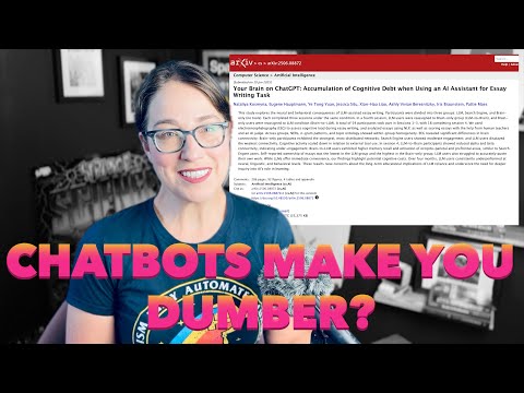 Study: ChatGPT is Bad for Your Brain