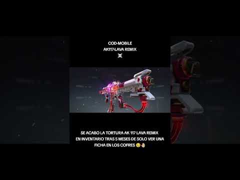 Mucho esfuerzo y 5 meses de ver únicamente una ficha por cofre #cod #ak117lavaremix #codm  #miticas