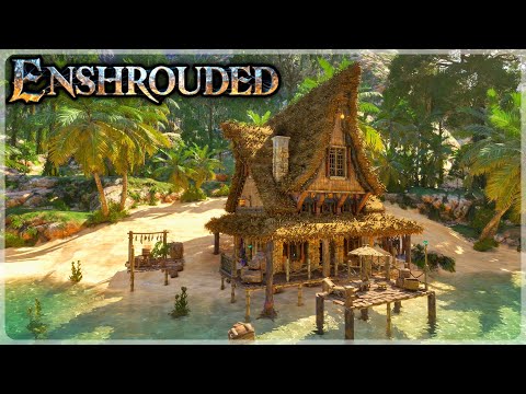 Enshrouded: Building a Cozy Fishing Hut by the Water