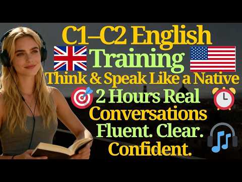 Think & Speak Like a Native C1 C2 2 Hour Advanced English Listening Real Conversations Fluency Daily