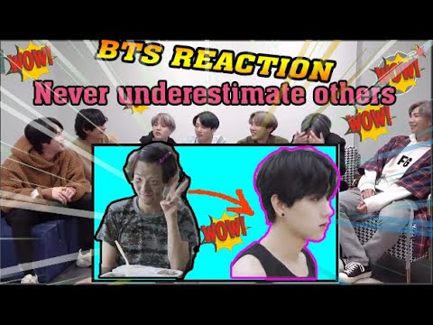 BTS Reaction Never underestimate others ๐ฑ๐ฑ๐ฑ