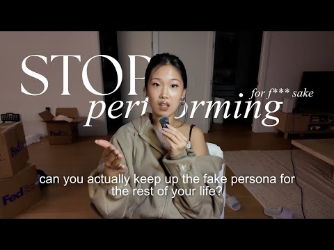 you're not being kind - you're performing