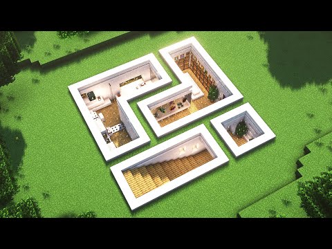 Minecraft: Modern Underground House Tutorial