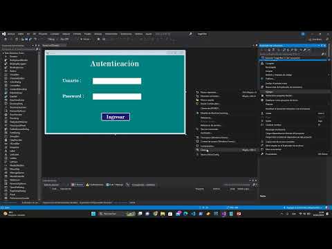 Login C# y MySql Workbench