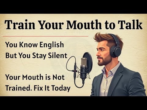 Train Your Mouth to Talk English | Speak Fluently Without Fear | Graded Reader ✅️ | Improve English 