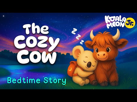 Koko Meets The Cozy Cow 🐮 💤 Heartwarming Bedtime Story with Baby Sleep Music 😴