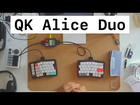 QK Alice Duo Review (2025) - Very much build quality, not *that* much ergonomic