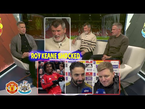 Roy Keane & Jamie Carragher Go Crazy on Man UTD Win 🔥| Ruben Amorim Crazy reaction