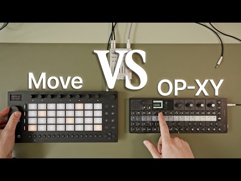 Ableton Move vs OP-XY by Teenage Engineering