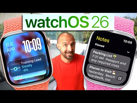 Apple watchOS 26 is HERE! (What is Workout Buddy?)