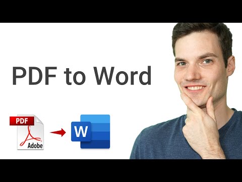 How to Convert PDF to Word