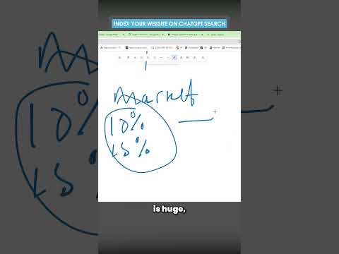 How To Index Your Website On ChatGPT Search? #searchgpt #chatgpt #bing #seo #website