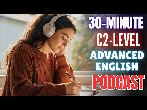 30-Minute (C2 Level) English Listening Practice || Advanced English Podcast for Fluency 🎧