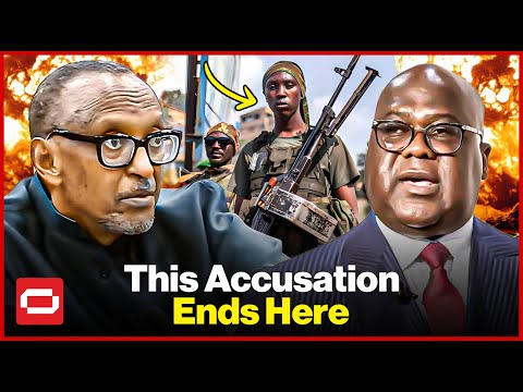 President Paul Kagame fires back at DR Congo and rejects all blame