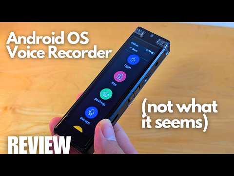 This Little Thing is Pretty Cool! Mini Phone-like AI Voice Recorder | TIMMKOO SR1 Review!
