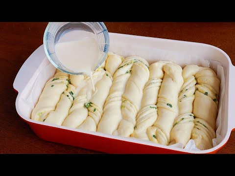 讓麵包2倍蓬鬆柔軟的秘訣，試過這個方法後你會愛上它❗️好吃到停不下來！簡單又實惠的家庭麵包食譜，新手也能輕鬆駕馭【阿栗食譜429】