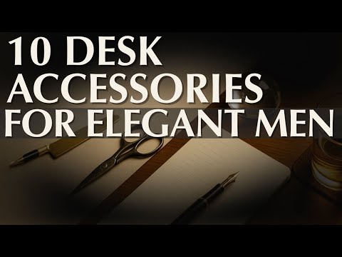 Desk Accessories For Men | 10 TIMELESS Essentials