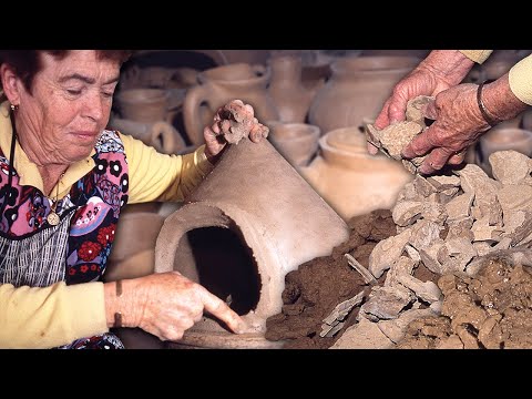 ABORIGINAL POTTERY pieces created by Fefita, an expert potter with 30 years of experience