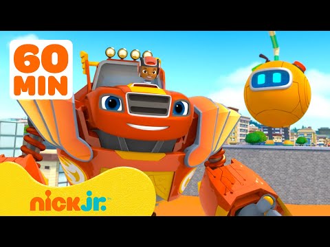 Blaze Shrinks an Orange Juice Robot & More NEW Episodes! 🍊 | 60 Minutes | Nick Jr.