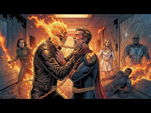 What If Ghost Rider Entered The Boys Universe?