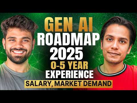 Become Gen AI Developer in 2025 | Roadmap, Salary and Market Demand