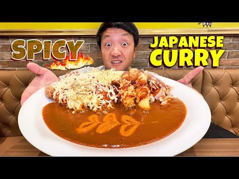Spicy MONSTER CURRY CHALLENGE 🥵 & Japanese Ramen vs. Chinese Ramen in Singapore