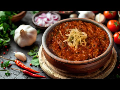 OSTRİ ოსტრი - a Georgian masterpiece. Recipe for classic ostri.